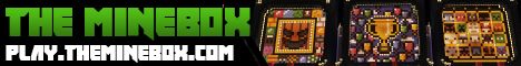 The Minebox banner The Minebox Minecraft server banner