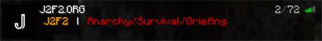 J2F2 banner J2F2 Minecraft server banner
