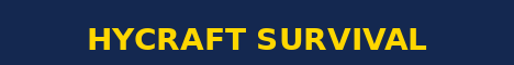 hycraft server banner hycraft server Minecraft server banner