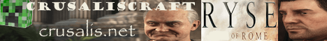 Crusalis banner Crusalis Minecraft server banner