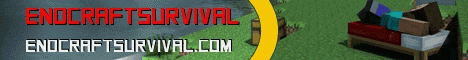 EndCraftSurvival banner EndCraftSurvival Minecraft server banner