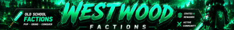 WestWood banner WestWood Minecraft server banner