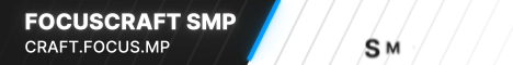 Focus Craft SMP banner Focus Craft SMP Minecraft server banner