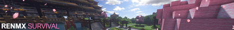 RENMX banner RENMX Minecraft server banner