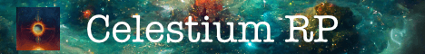 Celestium RP banner Celestium RP Minecraft server banner