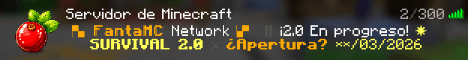 FantaMC banner FantaMC Minecraft server banner