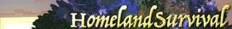 Homeland Survival banner Homeland Survival Minecraft server banner