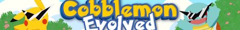 Cobblemon Evolved banner Cobblemon Evolved Minecraft server banner