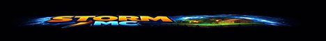 StormMc banner StormMc Minecraft server banner
