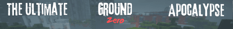 GroundZero banner GroundZero Minecraft server banner