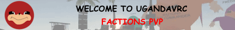 UgandaVRC banner UgandaVRC Minecraft server banner