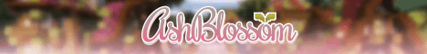 AshBlossom SMP banner AshBlossom SMP Minecraft server banner