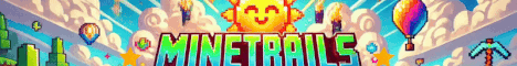 MineTrails banner MineTrails Minecraft server banner