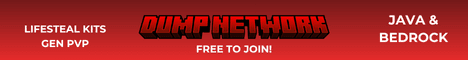 Dump Network banner Dump Network Minecraft server banner