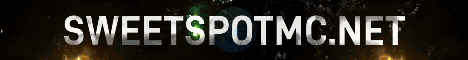 SweetSpotMC banner SweetSpotMC Minecraft server banner