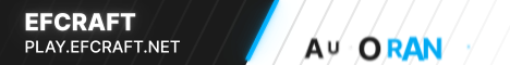 efCraft banner efCraft Minecraft server banner