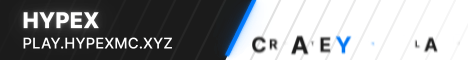 Hypex banner Hypex Minecraft server banner