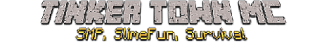 Tinker Town MC banner Tinker Town MC Minecraft server banner