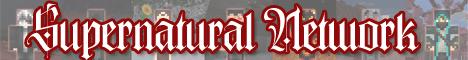 Supernatural Network banner Supernatural Network Minecraft server banner