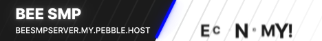 Bee SMP banner Bee SMP Minecraft server banner