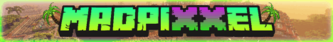 Madpixxel banner Madpixxel Minecraft server banner