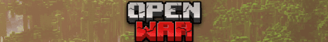 OpenWar banner OpenWar Minecraft server banner
