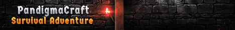 PandigmaCraft banner PandigmaCraft Minecraft server banner