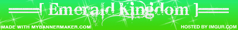 Emerald Kingom banner Emerald Kingom Minecraft server banner