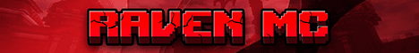 RavenMC banner RavenMC Minecraft server banner