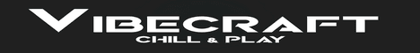 VibeCraft banner VibeCraft Minecraft server banner