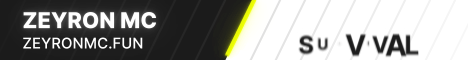 ZeyronMC banner ZeyronMC Minecraft server banner