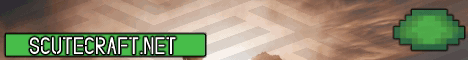 ScuteCraft banner ScuteCraft Minecraft server banner