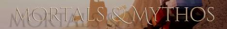 Mortals & Mythos banner Mortals & Mythos Minecraft server banner