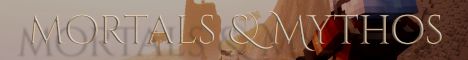 Mortals & Mythos banner Mortals & Mythos Minecraft server banner