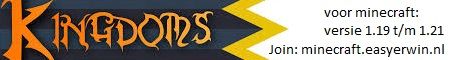 Kingdom Survival banner Kingdom Survival Minecraft server banner
