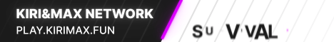 Kiri&Max Network banner Kiri&Max Network Minecraft server banner