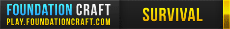 Foundation Craft banner Foundation Craft Minecraft server banner