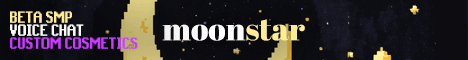 Moonstar SMP banner Moonstar SMP Minecraft server banner