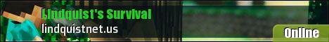 Lindquist Survival banner Lindquist Survival Minecraft server banner