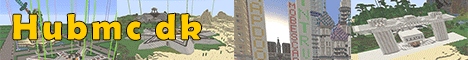 Hubmc.dk banner Hubmc.dk Minecraft server banner