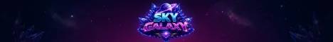 Sky Galaxy banner Sky Galaxy Minecraft server banner