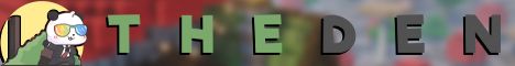 The Den SMP banner The Den SMP Minecraft server banner