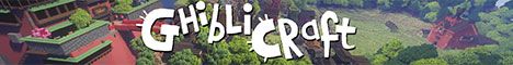 GhibliCraft banner GhibliCraft Minecraft server banner