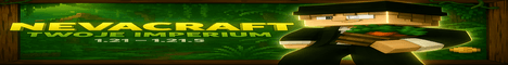 NeVaCraft banner NeVaCraft Minecraft server banner