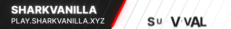 Shark Vanilla banner Shark Vanilla Minecraft server banner