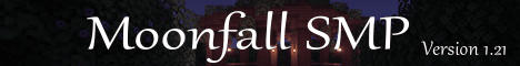 Moonfall SMP banner Moonfall SMP Minecraft server banner