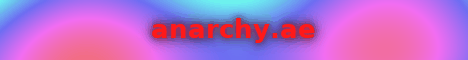 Anarchy.ae banner Anarchy.ae Minecraft server banner