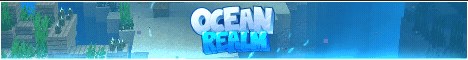 Oceanrealm banner Oceanrealm Minecraft server banner