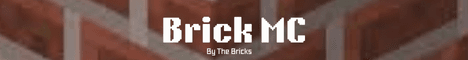 Brick MC banner Brick MC Minecraft server banner
