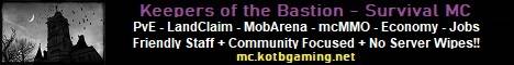 KotB-MC banner KotB-MC Minecraft server banner